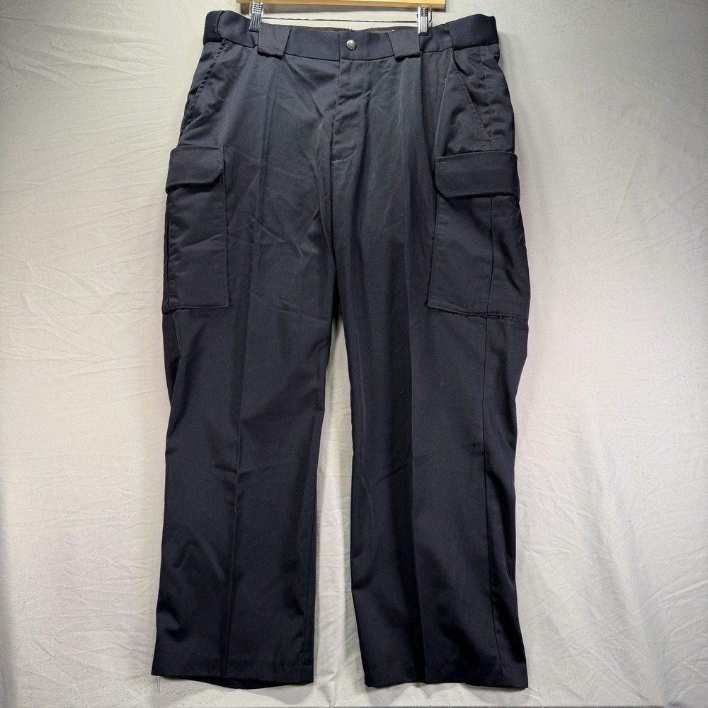 5.11 Tactical Series Pants Men 40x32 Blue Twill Uniform Cargo Class B PDU